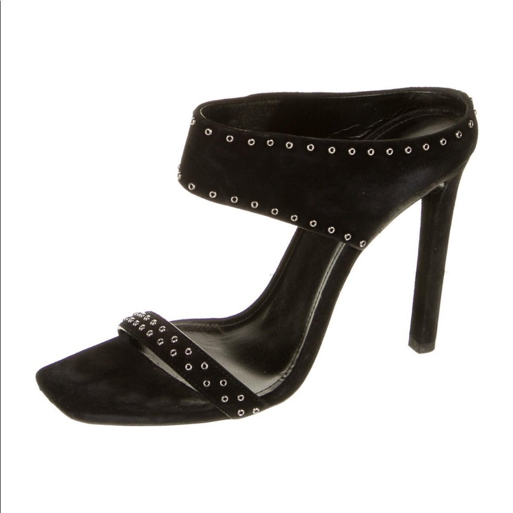 Saint Laurent Mica Leather Sandals